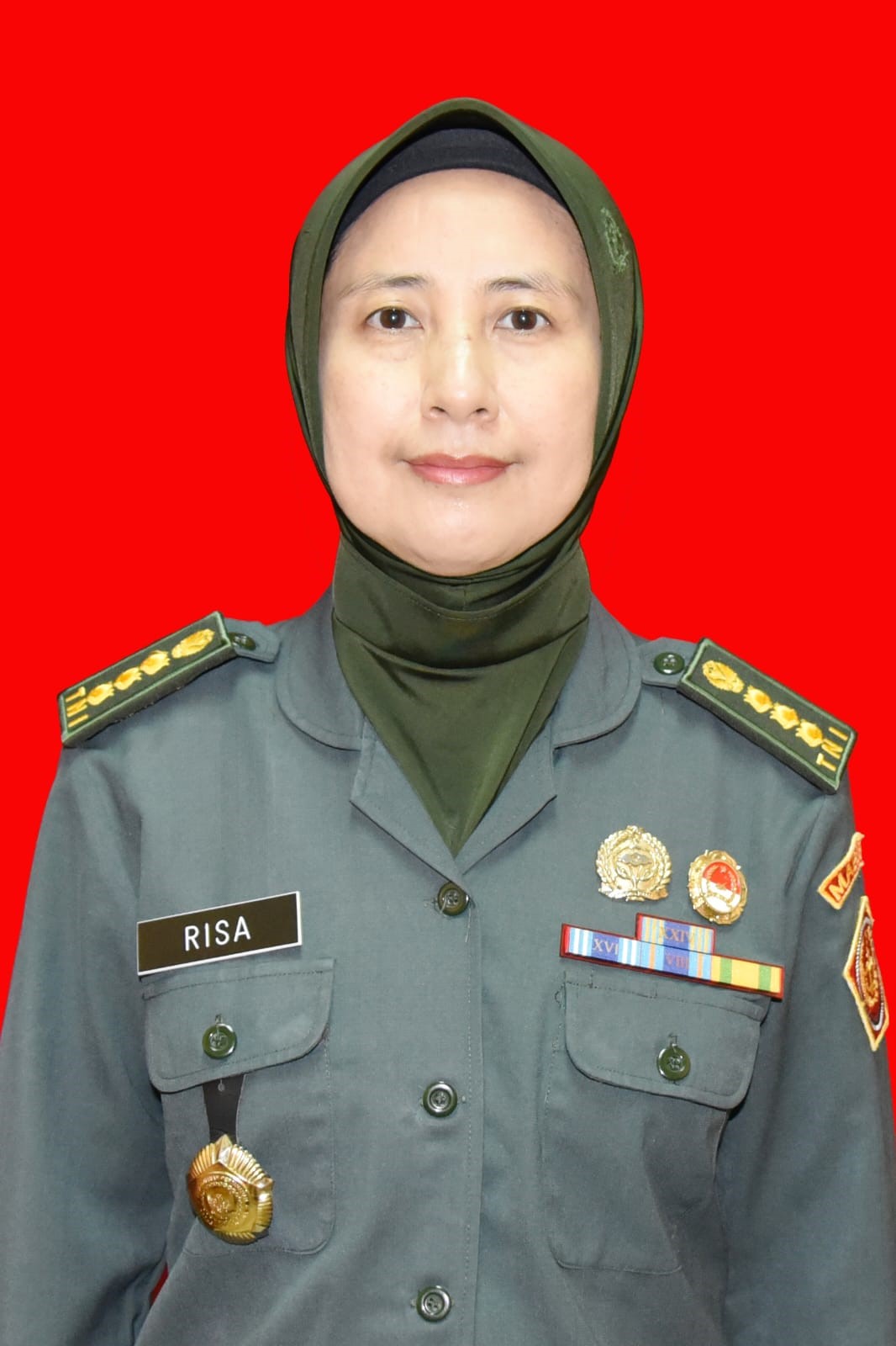Kolonel  Risa Haniar, S.Pd., M.M.